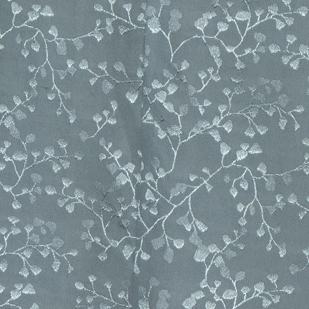 Frame Ruched silk-jacquard top in Light Blue - Picture 4 of 8